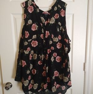 Torrid floral shirt